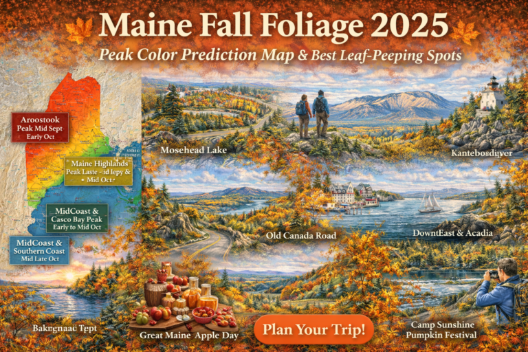 Maine Fall Foliage 2025 The Ultimate Guide Moosehead News 768x512 