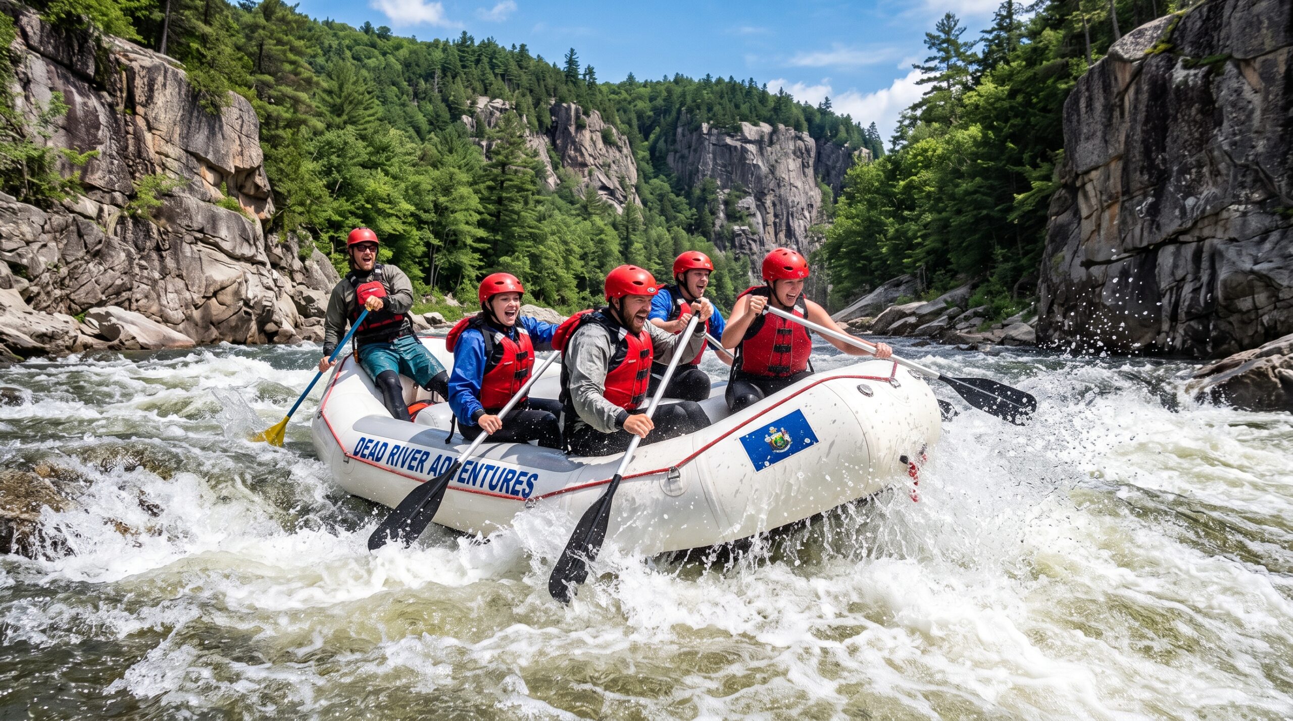 Double the Flow, Double the Thrill: Kennebec River High Water Rafting