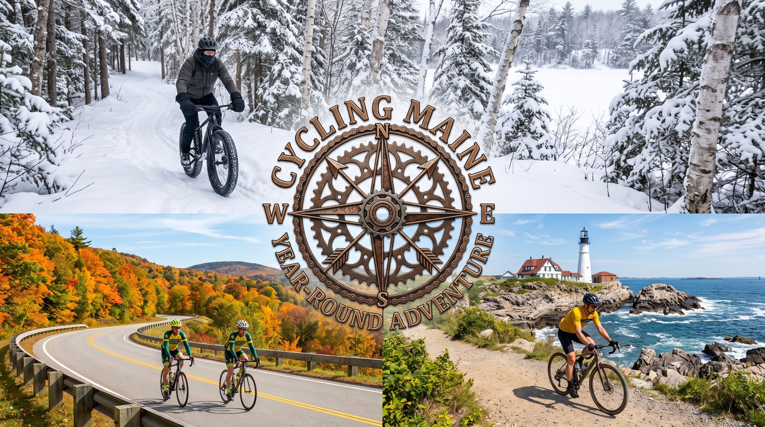 Pedal the Pine Tree State: The Ultimate Year-Round Maine Cycling Guide