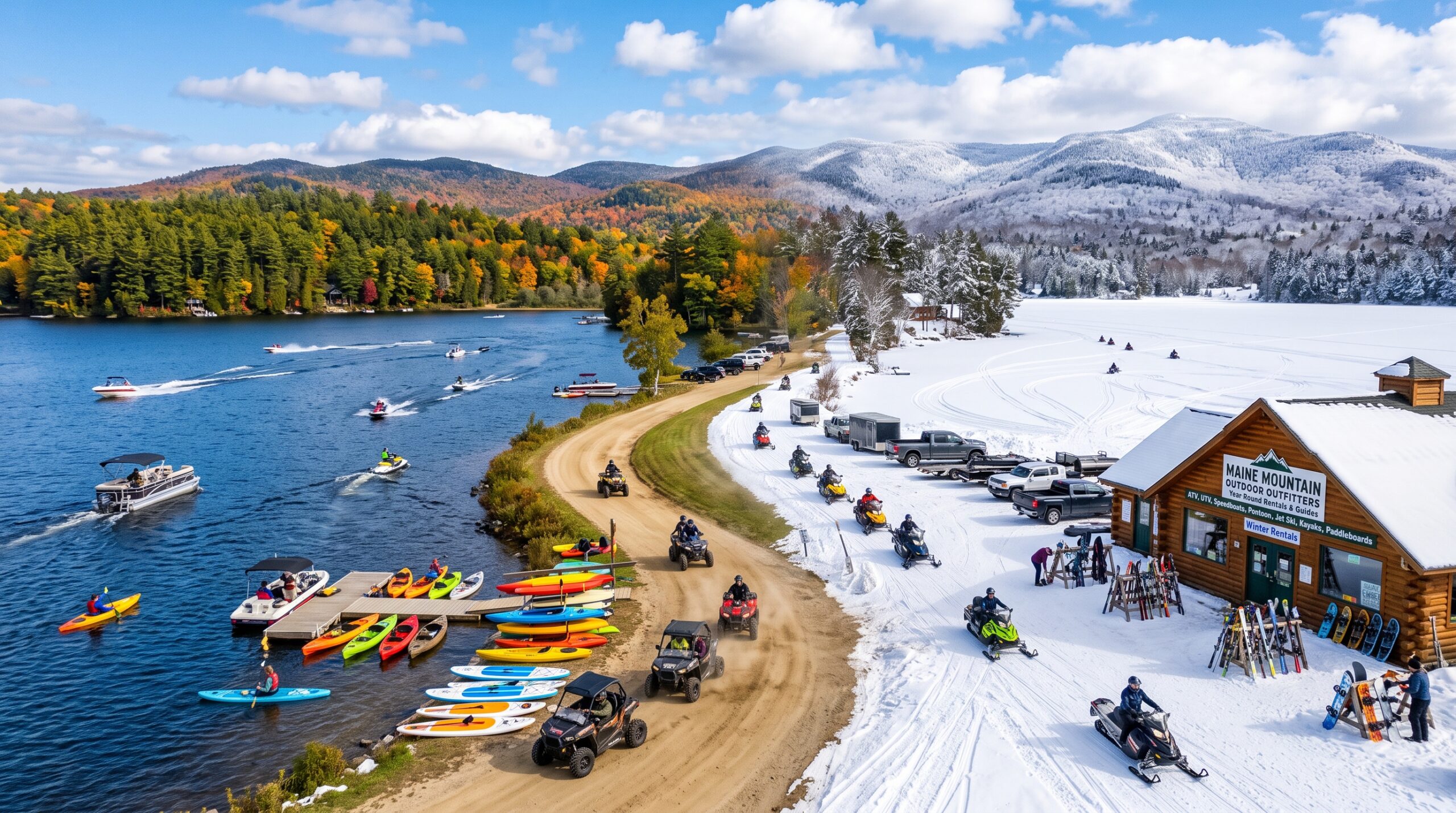 Essential Guide to Sport Rentals, Outfitters, and Trail Navigation in the Maine Lakes & Mountains Region