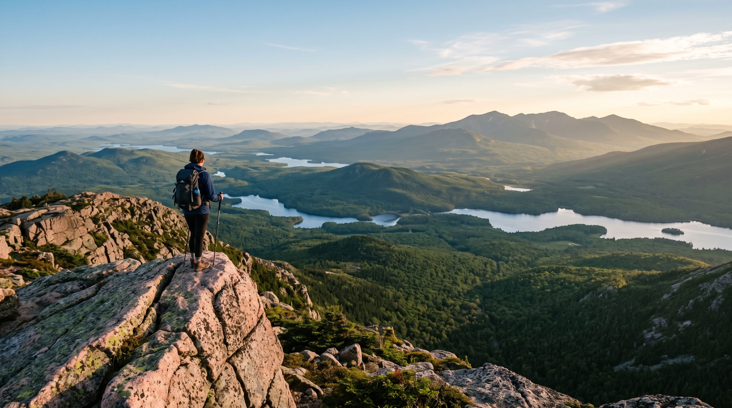 Maine Hiking and Rock Climbing Guide: Explore Mountains, Coastal Cliffs, and Family Trails